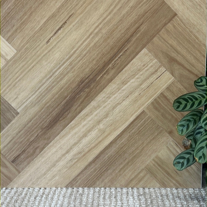 Herringbone Hybrid Flooring 9mm -  Blackbutt (H4241) | Elite Wooden Floors