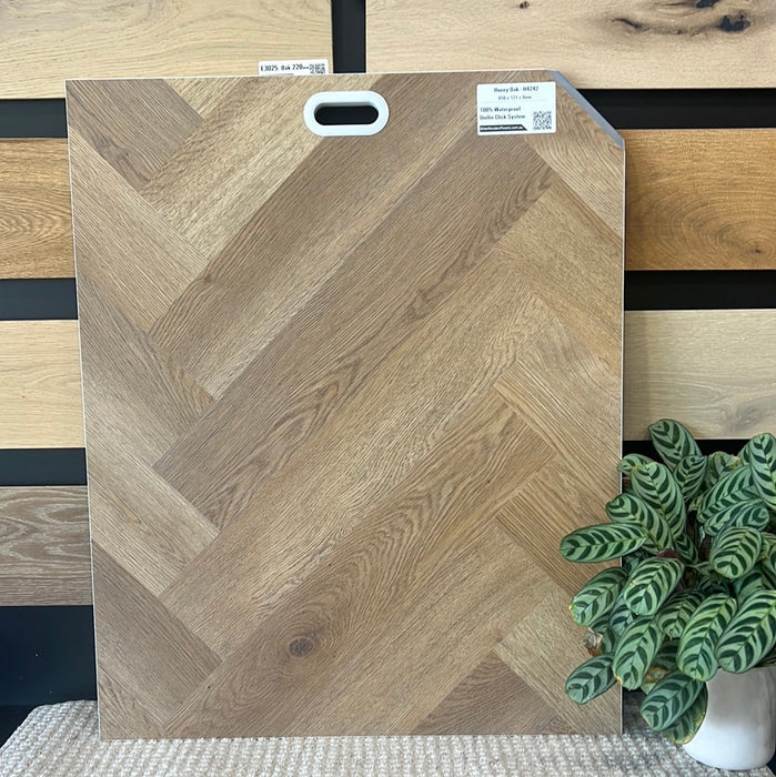 Herringbone Hybrid Flooring 9mm -  Honey Oak (H4242) | Elite Wooden Floors